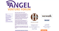 Desktop Screenshot of angelventureforum.com